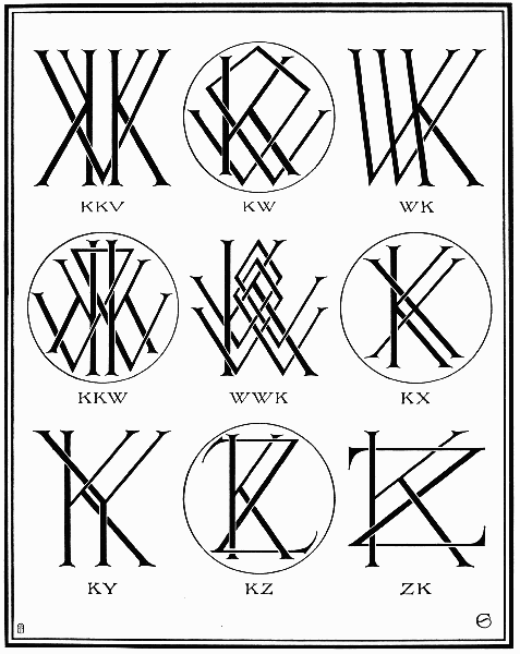 PLATE LXXXI—KV, KW, KX, KY, KZ