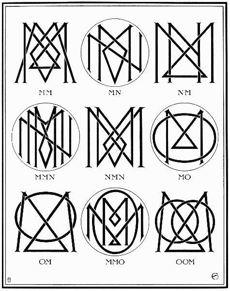 PLATE LXXXVII—MM, MN, MO