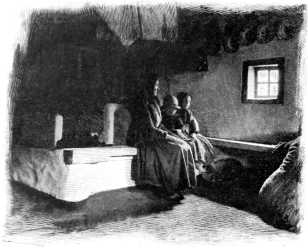 A KEMENCE PADKÁJÁN, BONYA (NAGYANYA) AZ UNOKÁIVAL (B.-HUNYAD). (93)