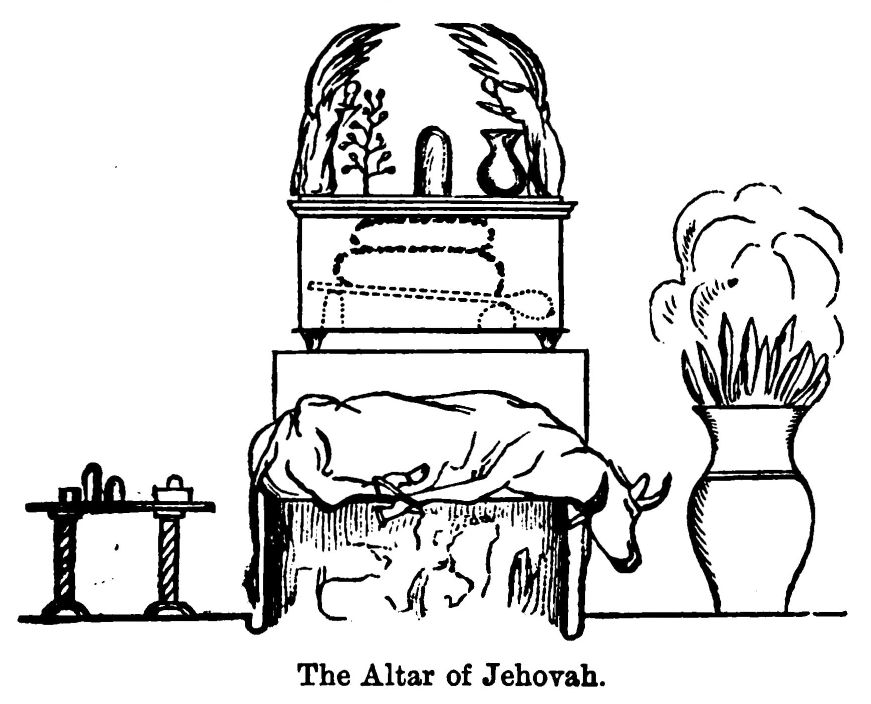 The Altar of Jehovah. 