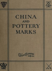 China and Pottery Marks书籍封面