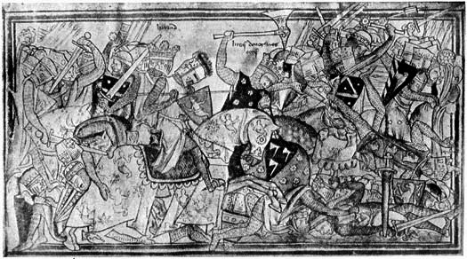 HAROLD DEFEATS AND KILLS TOSTIG AND THE KING OF NORWAY AT STAMFORD BRIDGE