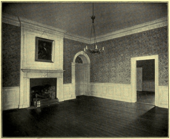 THE LARGE ROOM WHERE THE FAMOUS "LAWYERS' DINNERS" WERE GIVEN