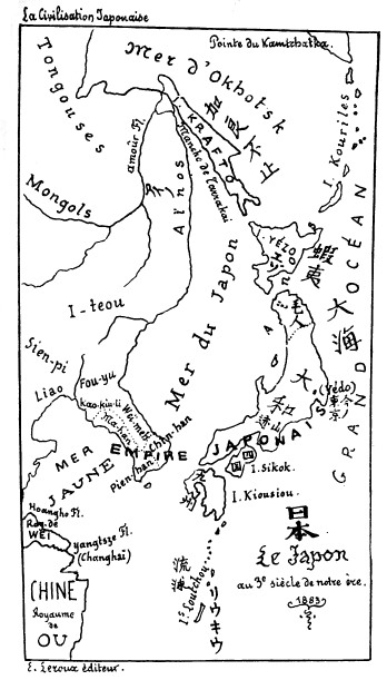 La Civilisation Japonaise, (carte)