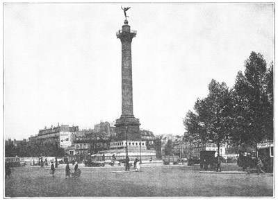 THE SPOT WHERE ONCE STOOD THE BASTILLE