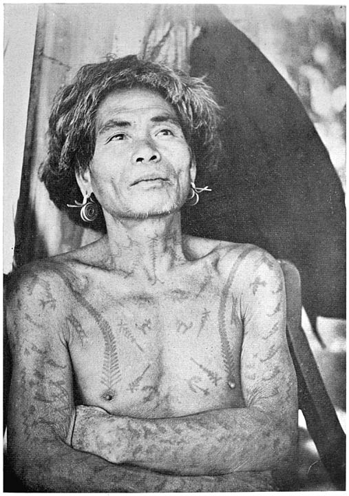 A Tattooed Ifugao of Kababuyan District