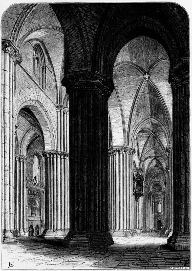 No. 28  SIGÜENZA CATHEDRAL p. 304.  INTERIOR OF NAVE AND AISLES LOOKING NORTH EAST