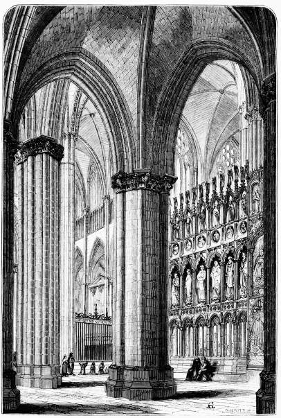 No. 30.  TOLEDO CATHEDRAL. p. 241.  INTERIOR OF TRANSEPT, &c., LOOKING NORTH-WEST.