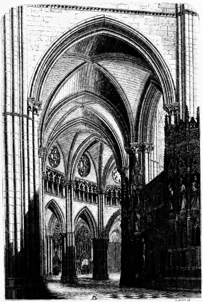 No. 31.  TOLEDO CATHEDRAL p. 246.  INTERIOR OF NORTH AISLE OF CHOIR