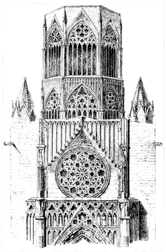 No. 32.  VALENCIA CATHEDRAL. p. 263.  NORTH TRANSEPT AND CIMBORIO.