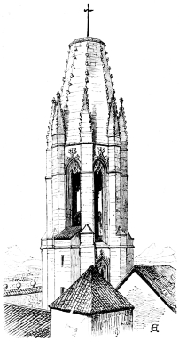 Spire of San Feliu.