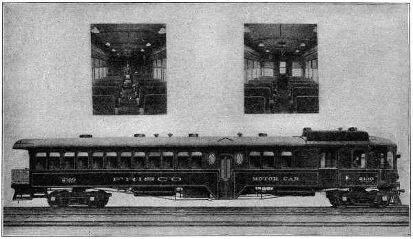 San Francisco gasoline-electric railway car