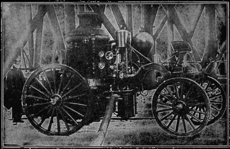 Steam-powered fire engine