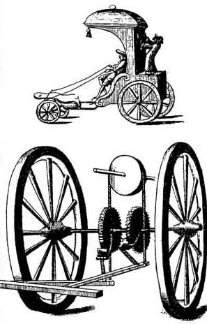 Fig. 35.—Le premier vélocipède
