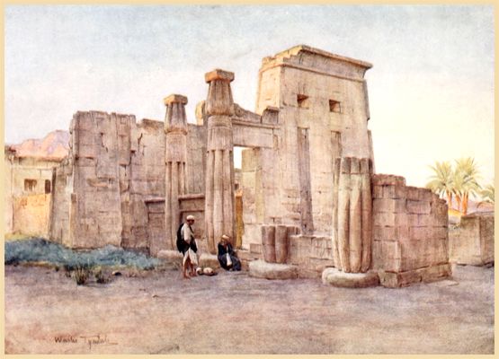 LE TEMPLE DE MEKTENEBO, MEDINET-HABU