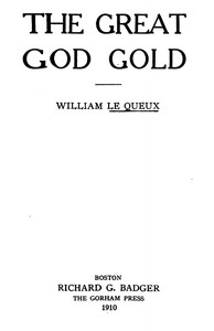 The Great God Gold