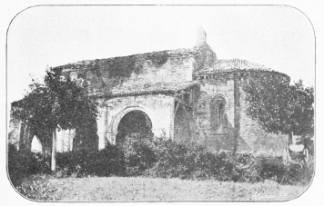 ALEGRÍA Ermita de Ntra. Sra. de Ayala: Fachada del sur y ábside. (Fotografías L. E.)