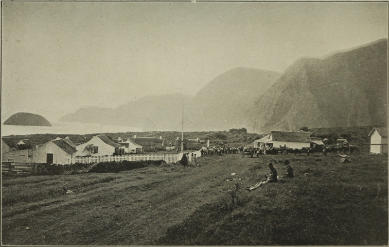 LEPER COLONY, ISLAND OF MOLOKAI.