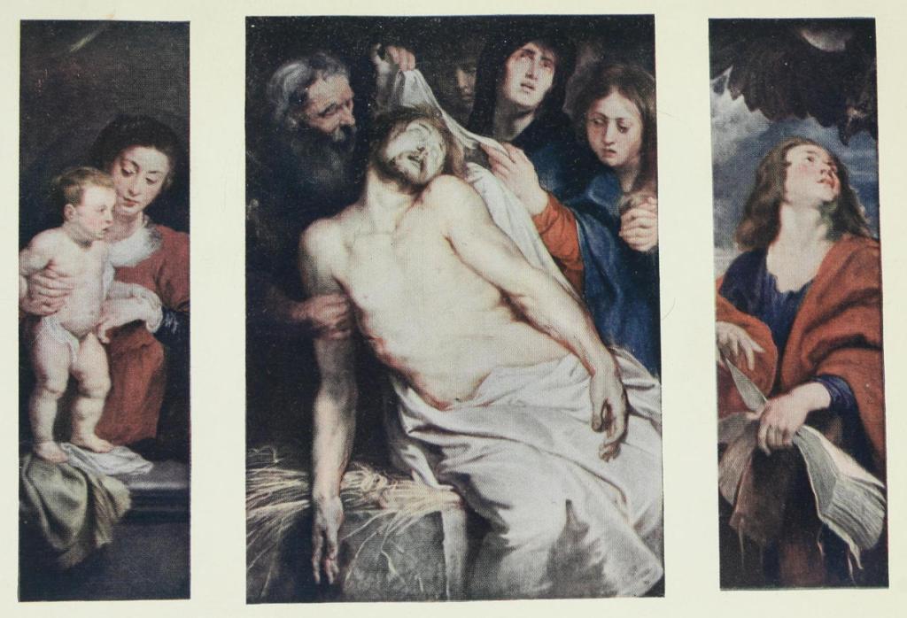 PLATE II.—CHRIST À LA PAILLE