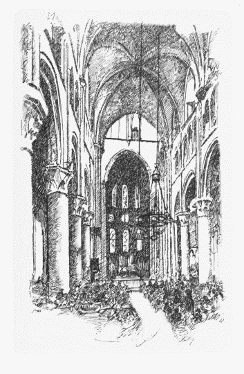 Notre Dame at Dijon (1220-1245). Burgundian Gothic