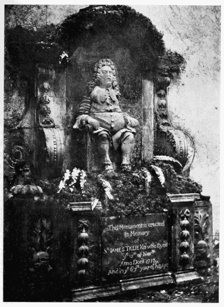 SIR JAMES TILLIE'S MONUMENT AT PENTILLIE