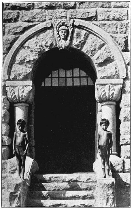 Entrance to the Quiangan Schoolhouse.