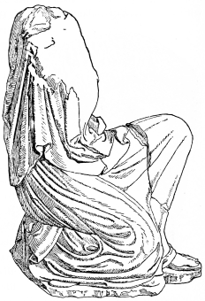 Fig. 211.—From the Western Gable of the Great Temple of Zeus, Olympia.