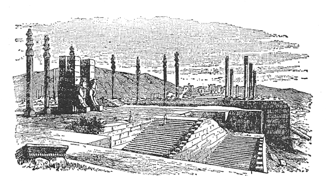 RUINS OF PERSEPOLIS.