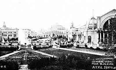 The 1909 Alaska-Yukon-Pacific Exposition World's Fair campus.