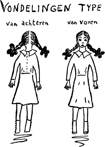 VONDELINGEN TYPE -- van achteren -- van voren