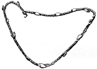Fig. 435.—Single-strand medicine cord (Zuñi).