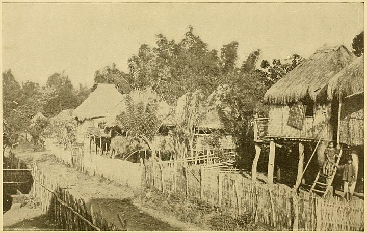 A Street Scene in Albay.