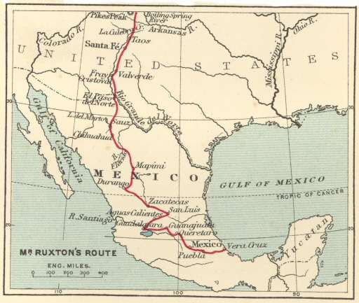 Map of Mexico