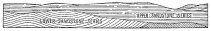 Fig. 176—Composite geologic section to show the structural relations of the rocks on the western border of the Maritime Cordillera. The inclined strata at the right bottom represent older rocks; in places igneous, in other places sedimentary.