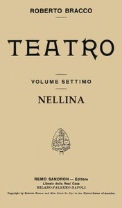 Nellina: Dramma in tre atti
