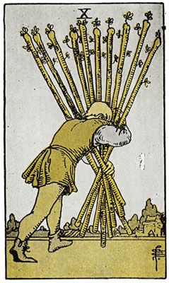 Ten of Wands