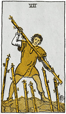 Seven of Wands