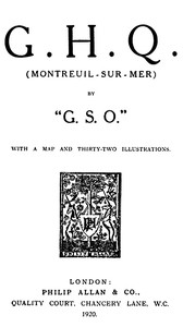 G. H. Q. (Montreuil-Sur-Mer) by "G.S.O."