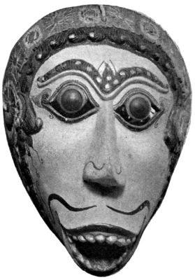 Mask used by Topeng-players