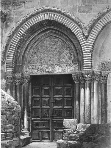 Illustration: Gate of the Entrance-Door to the Church of the   Resurrection