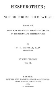Hesperothen; Notes from the West, Vol. 2 (of 2)