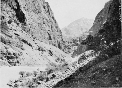 THE GORGE OF THE ZAB, TYARI  One of the reaches near Tal  page 284