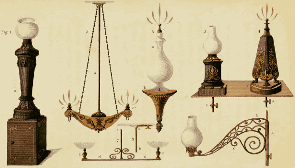 Gas lamps