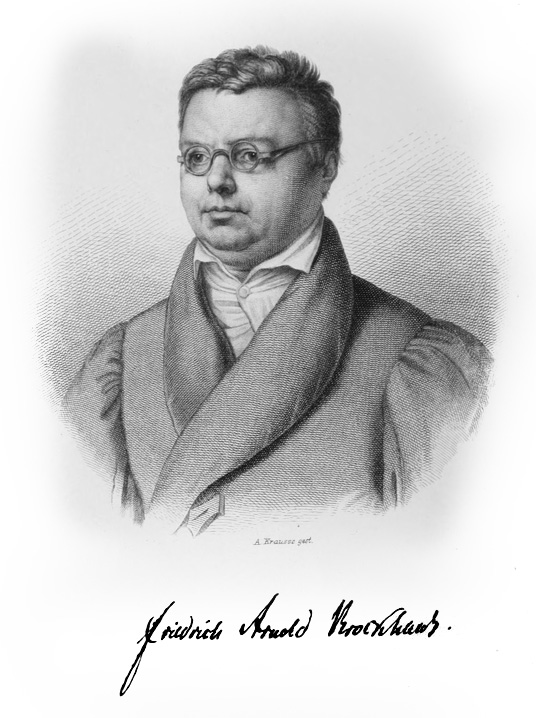 Portrait Friedrich Arnold Brockhaus
