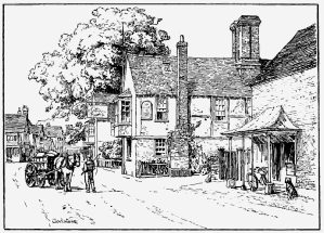 THE WHITE HART, GODSTONE.