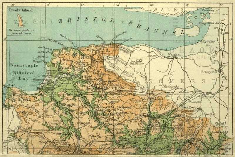 Physical Map, Northern Part