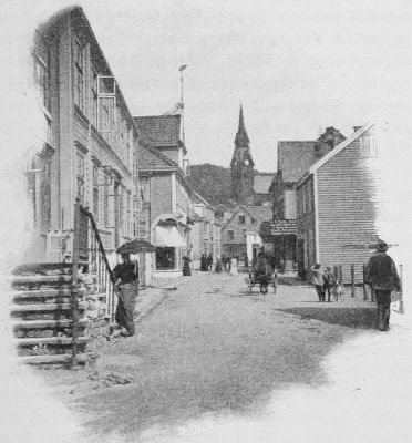 Straße in Molde