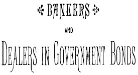 Bankers and dealers in government bonds