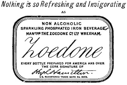 NON ALCOHOLIC SPARKLING PHOSPHATED IRON BEVERAGES