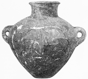 No. 104. A splendid Vase with Suspension-rings, from the Lowest Stratum (15 M.).